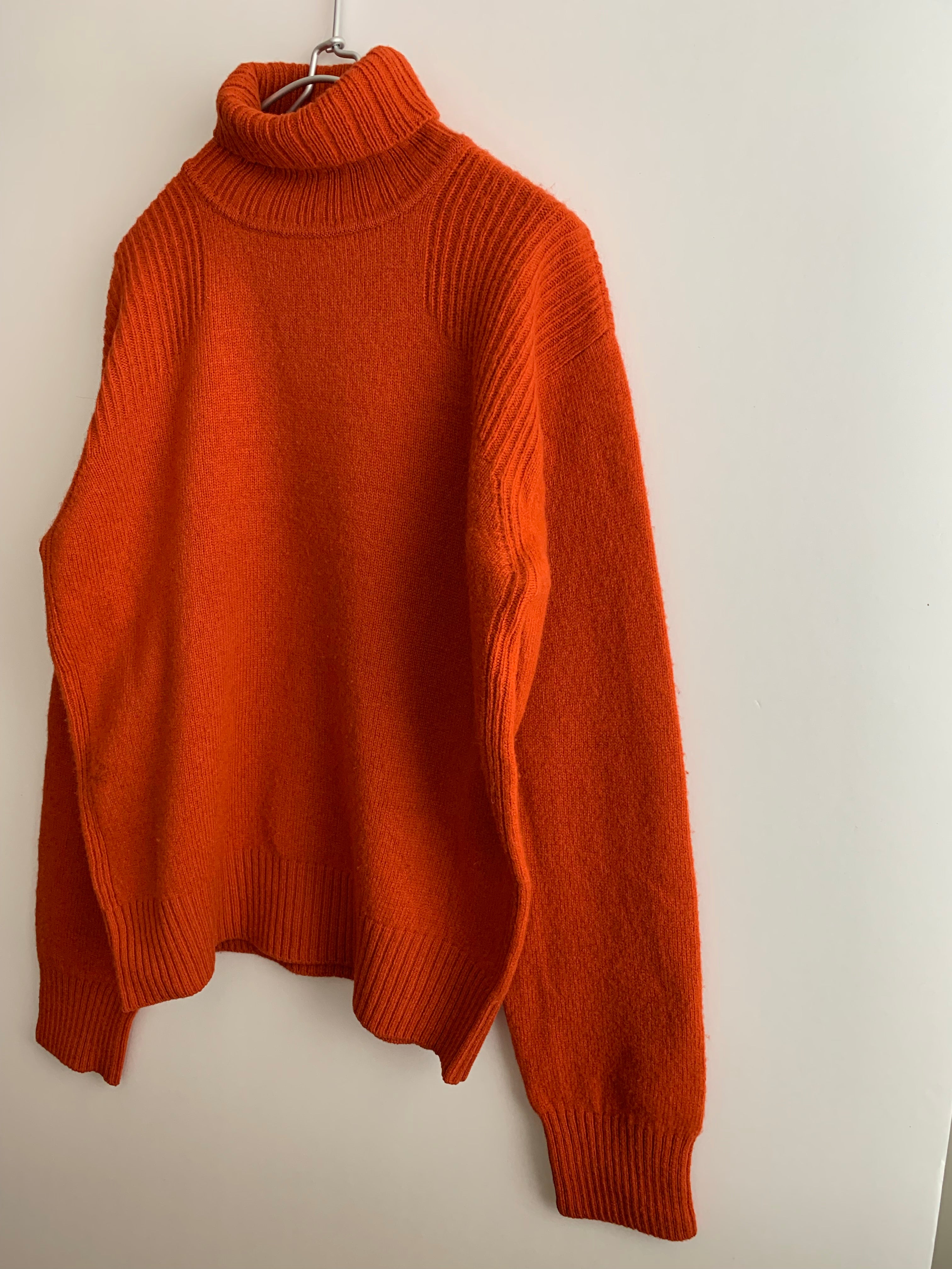【 DRIES VAN NOTEN 】 HIGH NECK KNIT
