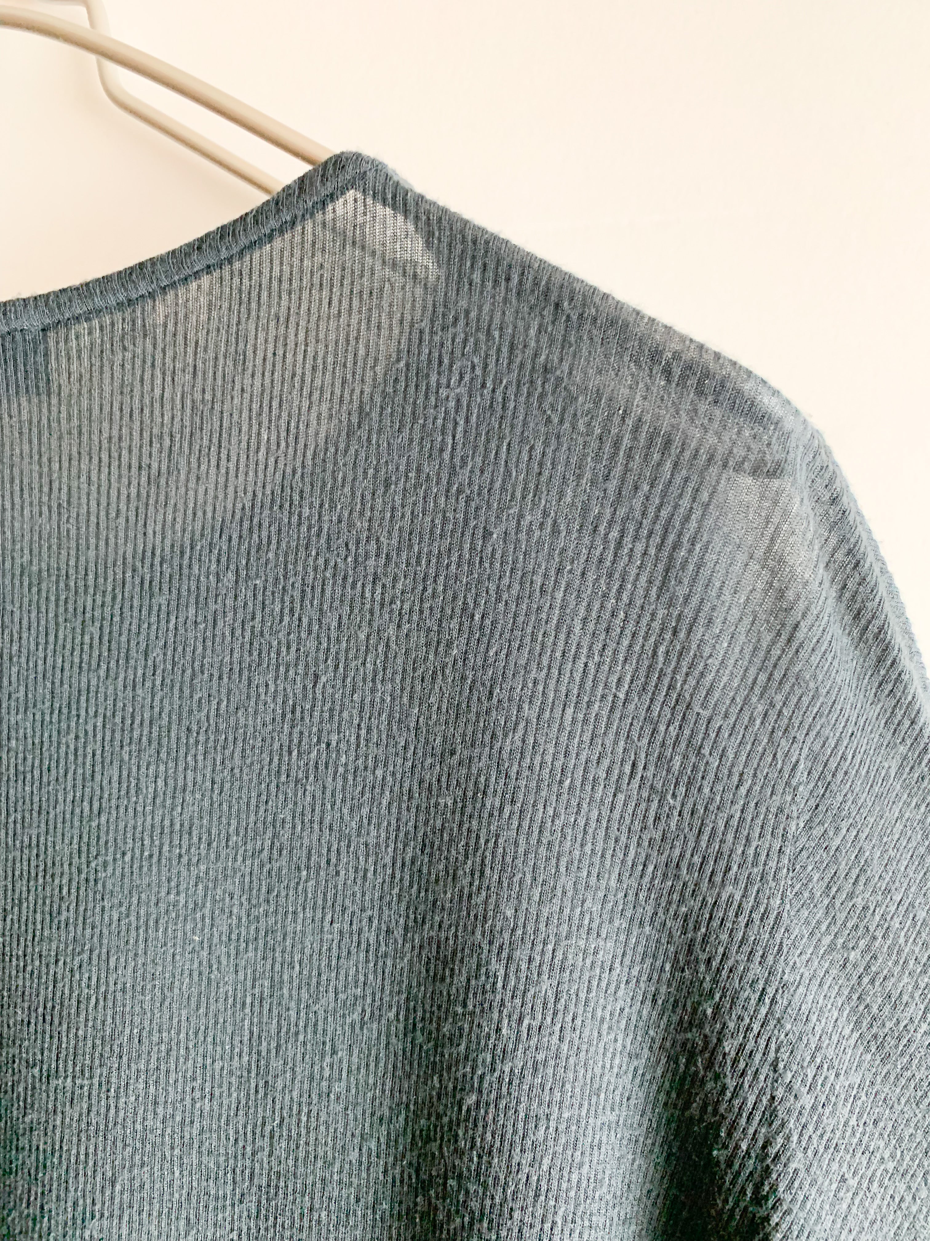 【 RAF SIMONS  】 Rib T-Shirts