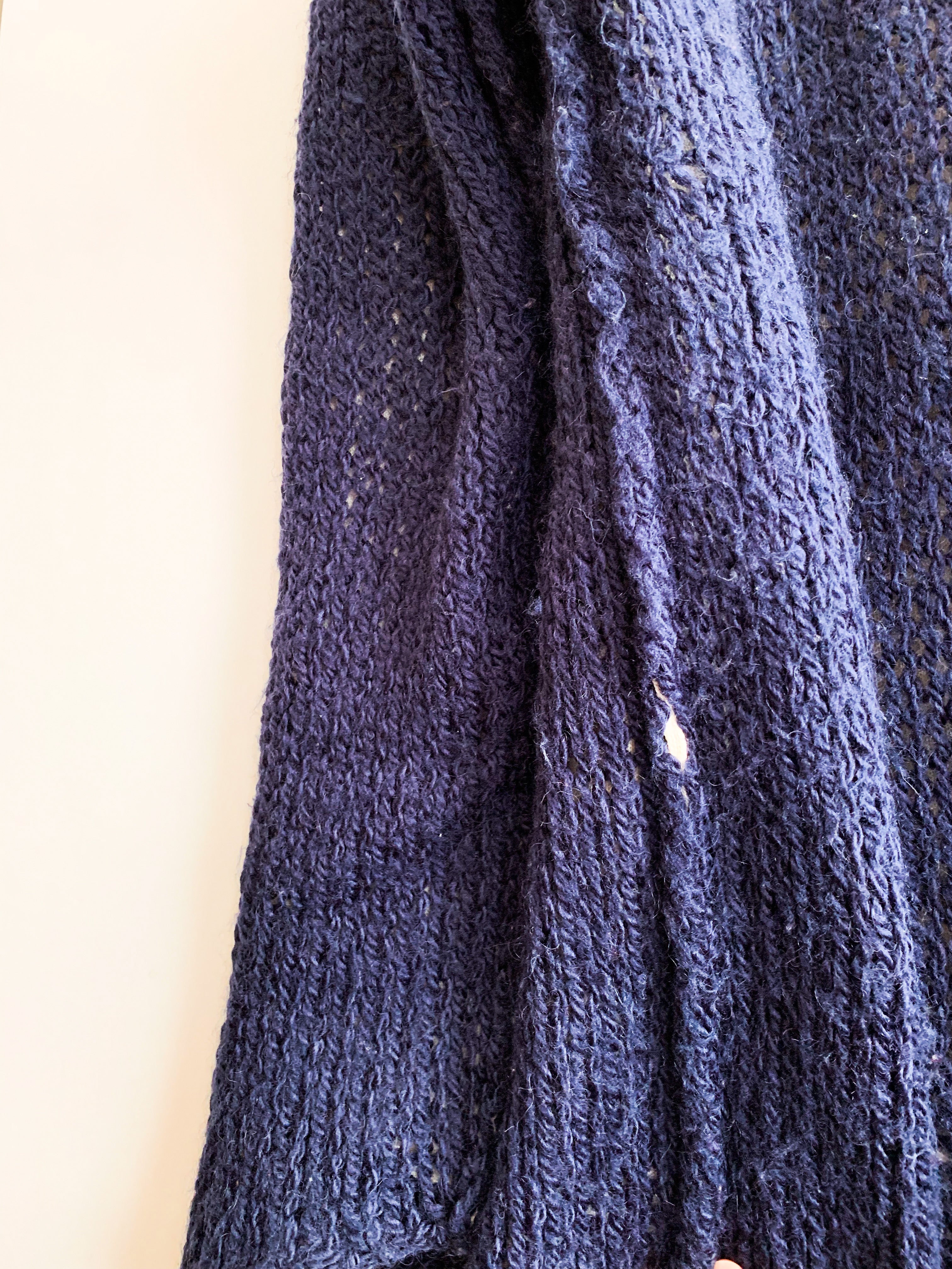 【 90s COMME des GARCONS HOMME HOMME 】Layered Style Knit