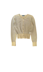 画像をギャラリービューアに読み込む, 【 ALEXANDER McCEEN 】Cotton Knit Cardigan
