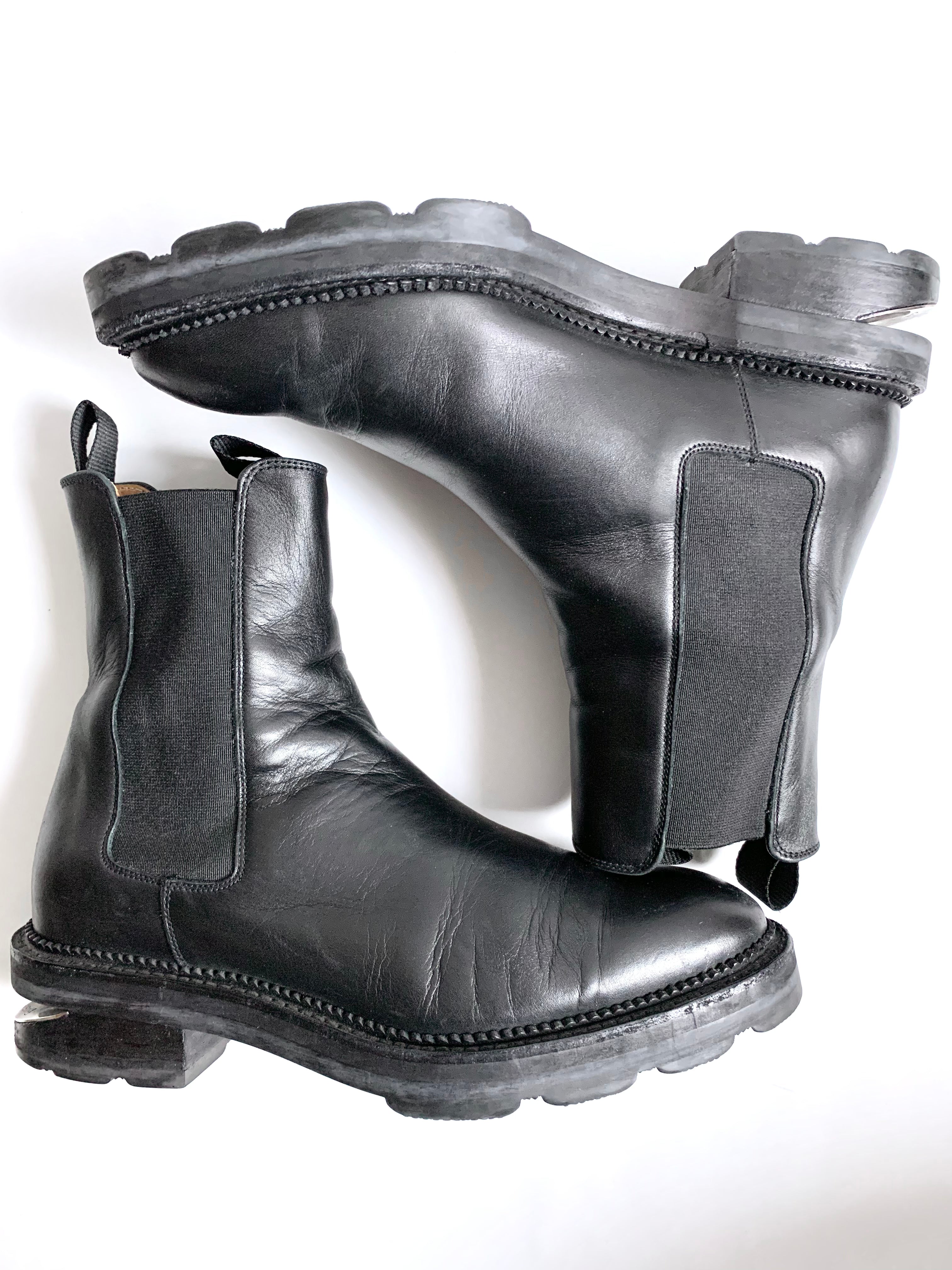 【 ALEXANDER WANG 】"ANDY" Side gora Design Boots