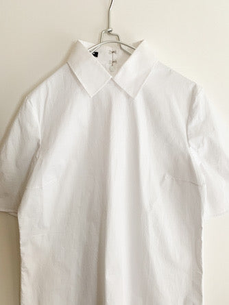 【 JIL SANDER NAVY 】 PULL OVER Short Sleeve Shirts