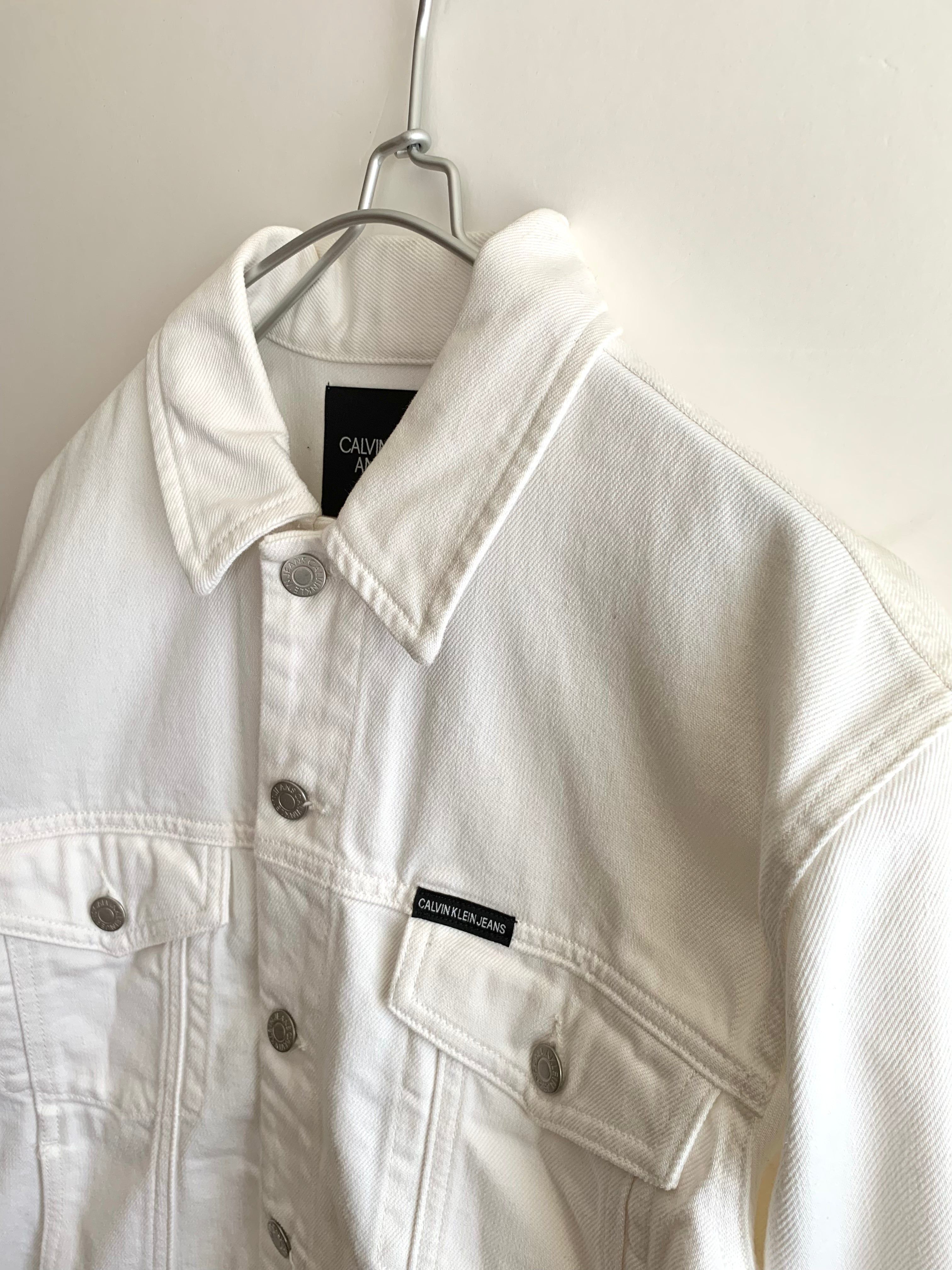 【 CALVIN KLEIN × ANDY WARHOL 】Print Whit Denim Jacket