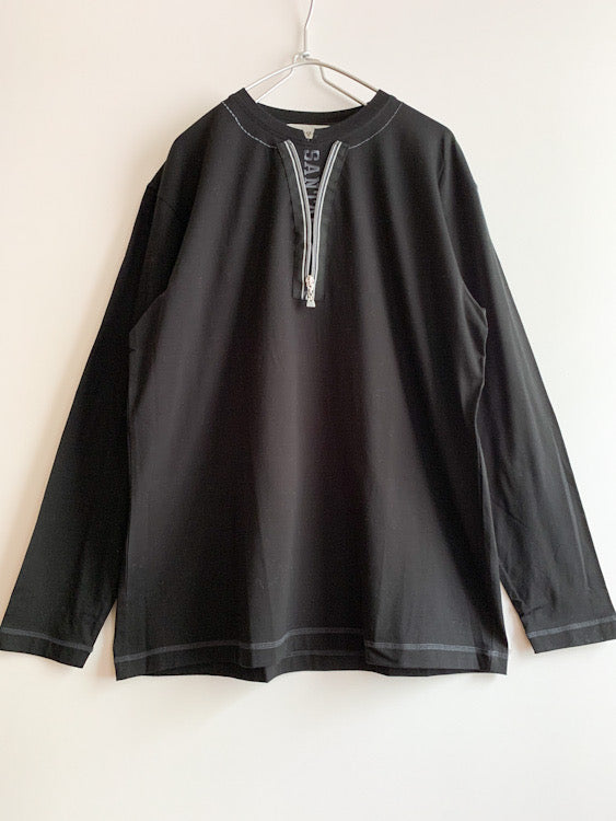【 Santa fe 】 Zip Design Long Sleeve Tshirts