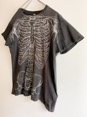 【 Vintage Leslie Arwin 】 Skeleton T-shirts