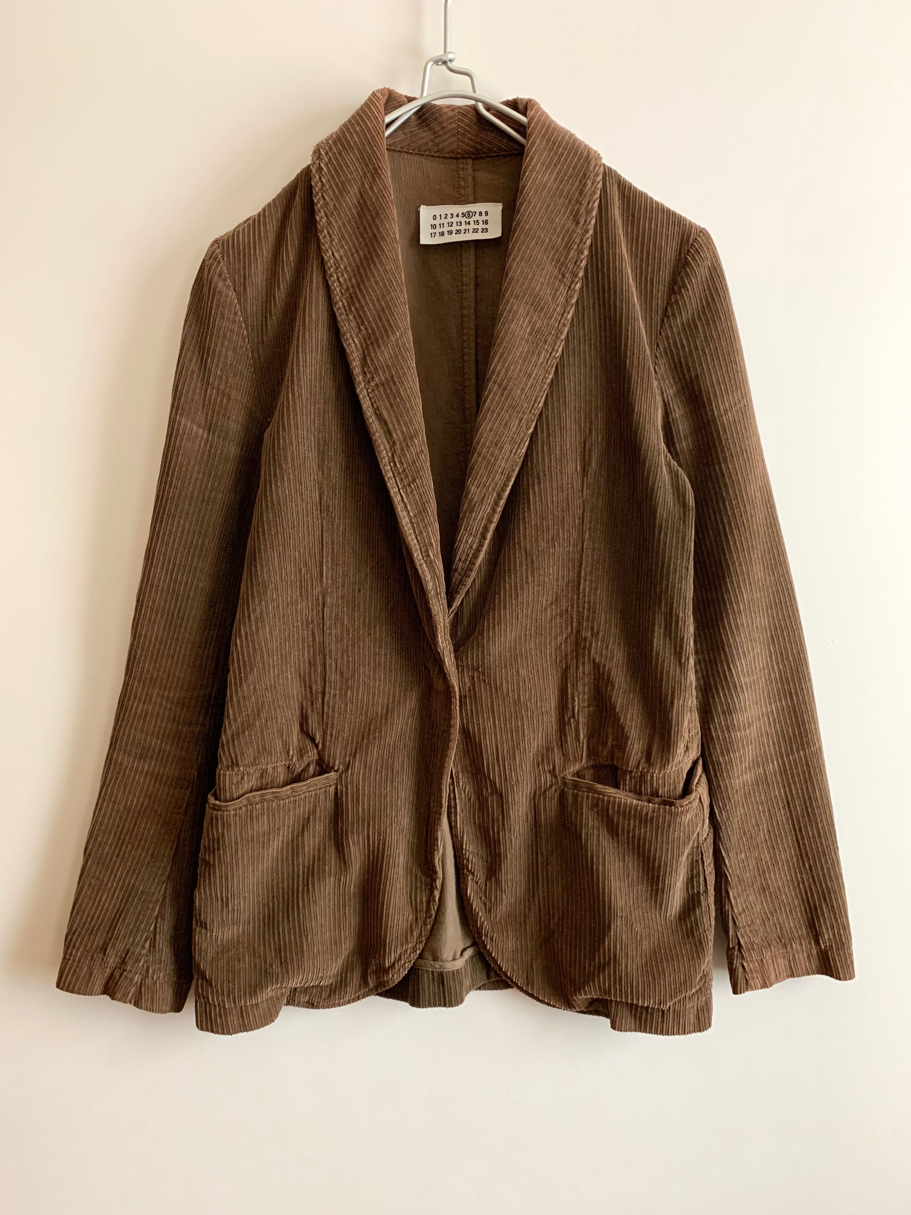 【 Maison Martin Margiela 】Corduroy Tailored Jacket