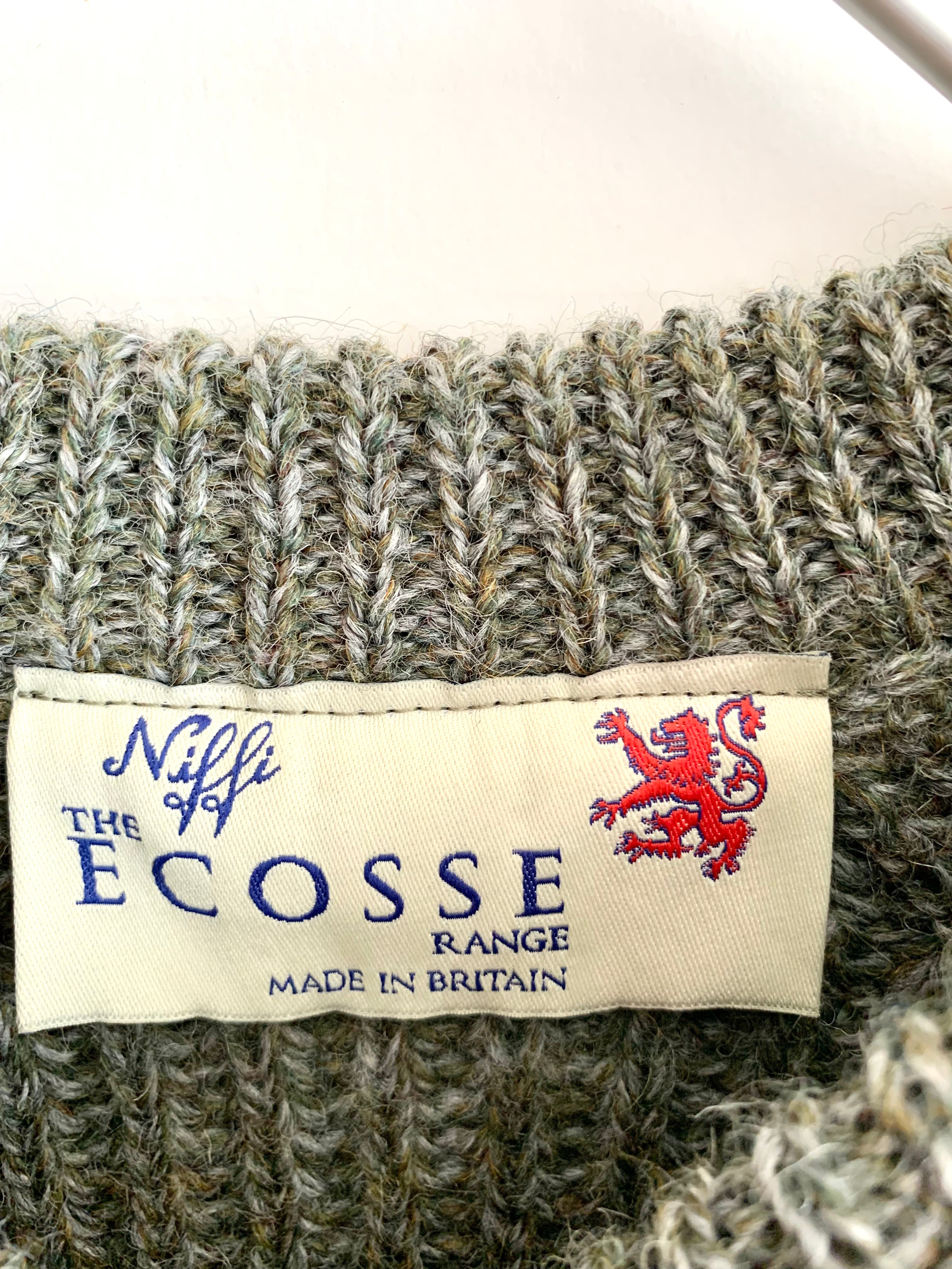 【 NIFFI 】Harris Tweed Design Knit