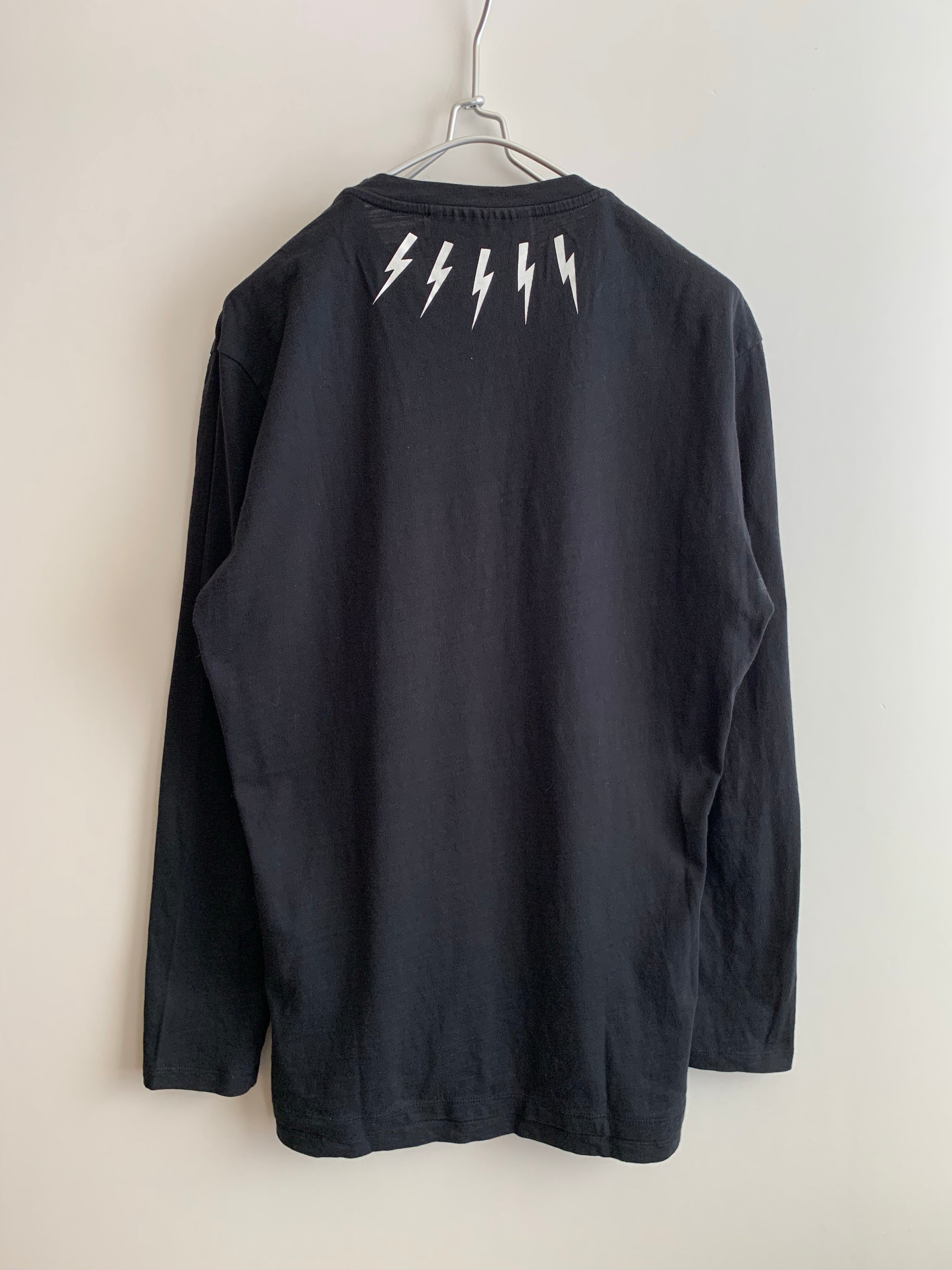 【 NeIL Barrett  】Thunderbolt LONG TEE