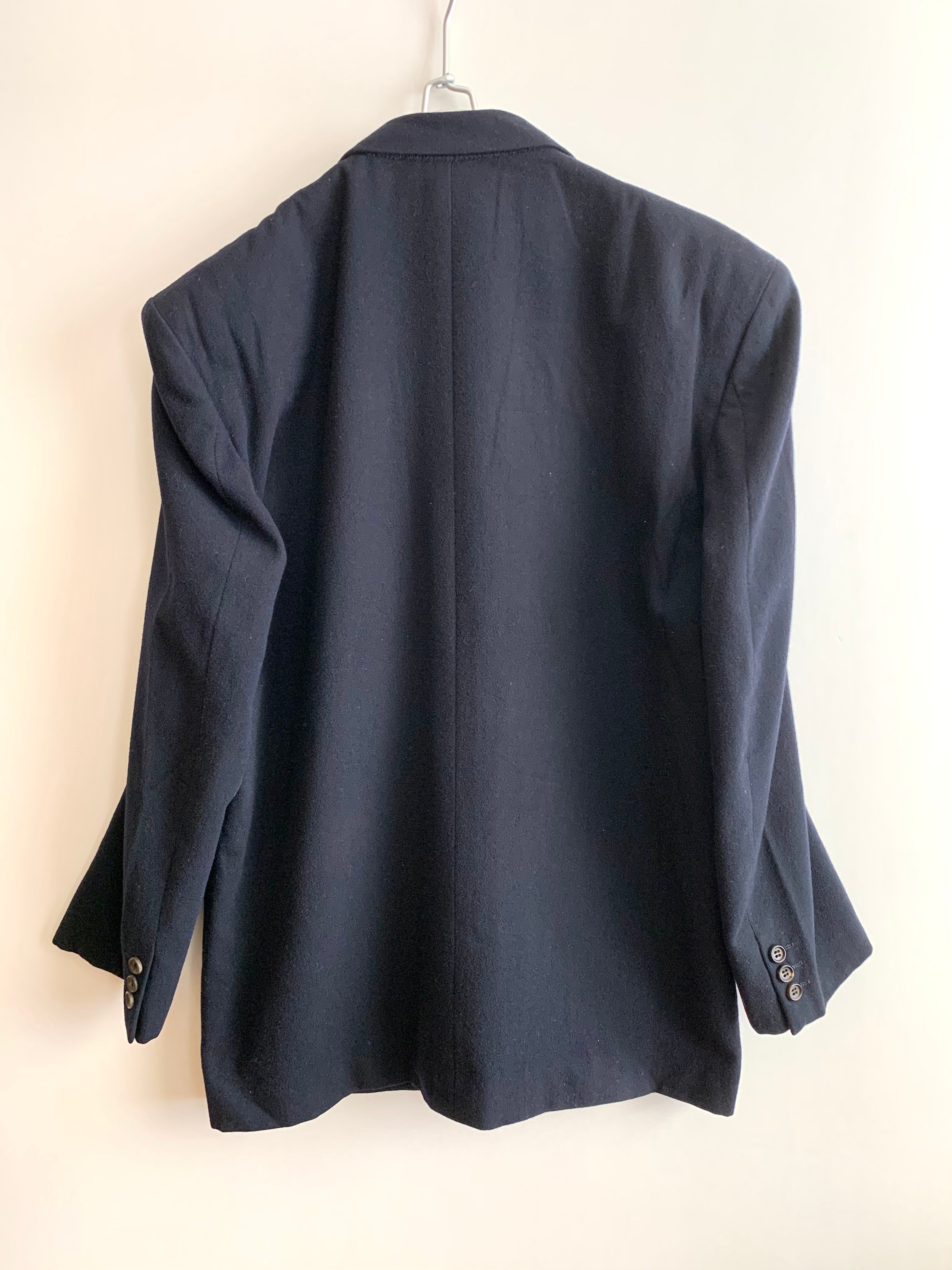 【 90s Comme des Garçons Homme 】Wool Taylord Jacket