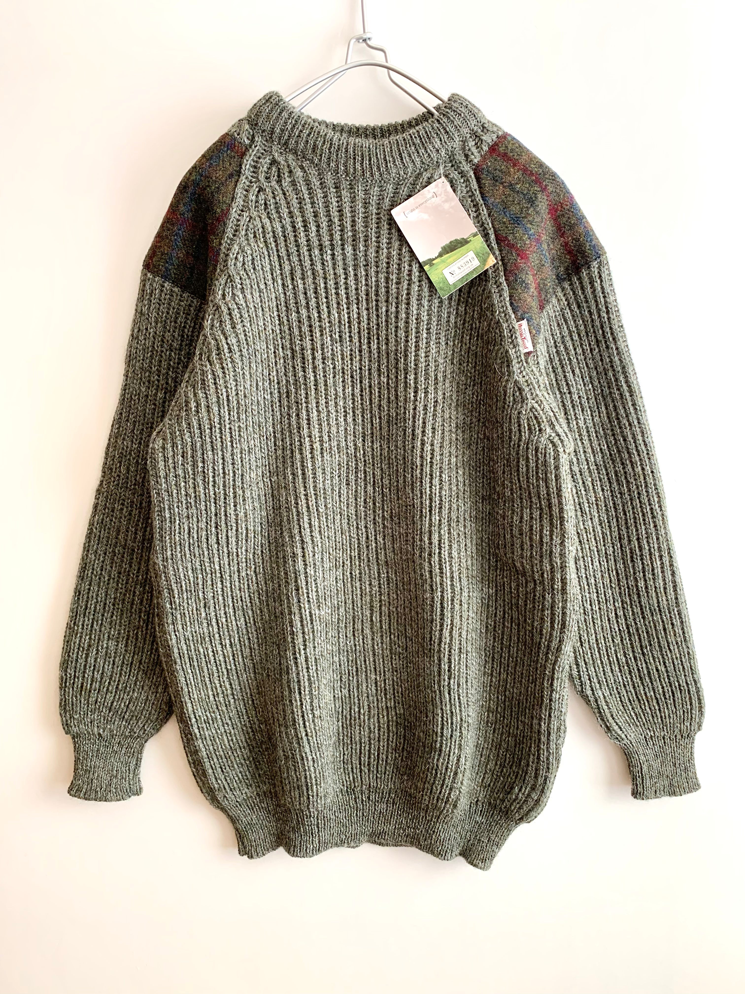 【 NIFFI 】Harris Tweed Design Knit