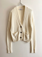 画像をギャラリービューアに読み込む, 【 Re/done 】Over Size cropped 90s Cardigan
