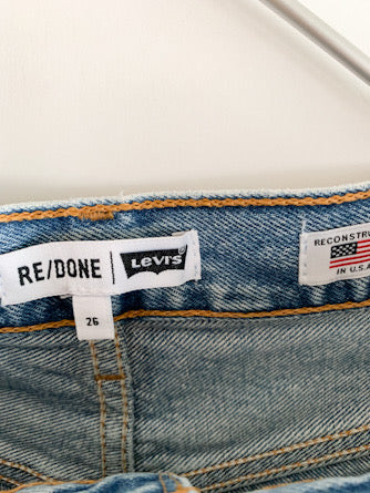 【 Re/done 】 Short Denim Pants