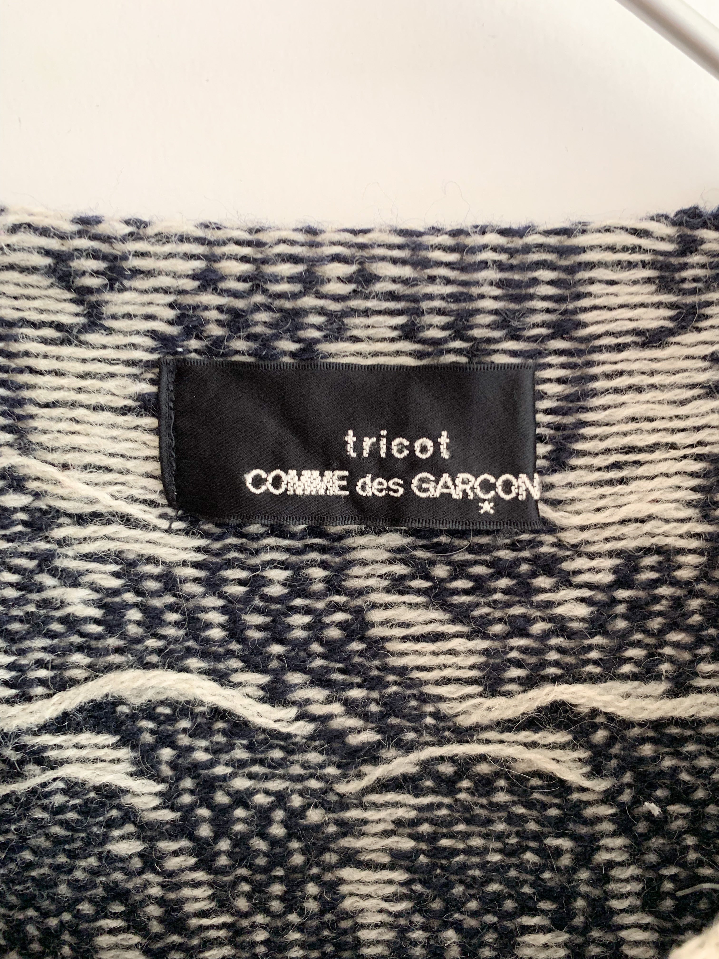 【80s tricot COMME des GARÇONS 】 Design Knit