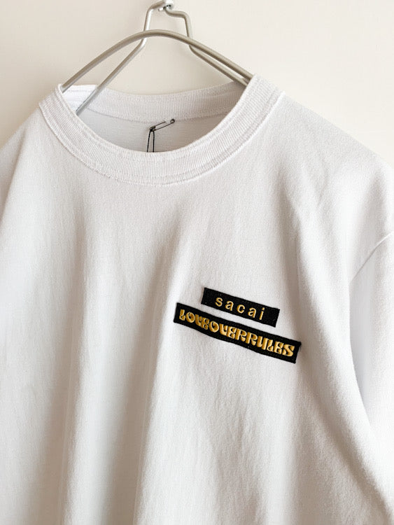 【 Sacai 】21ss Hank Wills Thomas Long Sleeve T-Shirts