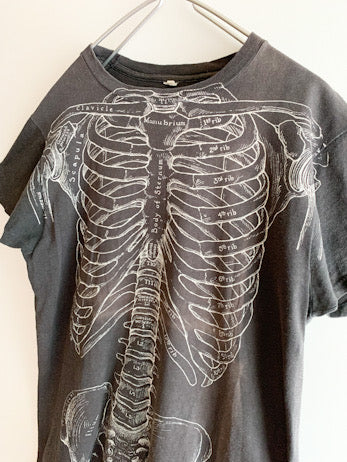 【 Vintage Leslie Arwin 】 Skeleton T-shirts