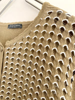 画像をギャラリービューアに読み込む, 【 ALEXANDER McCEEN 】Cotton Knit Cardigan
