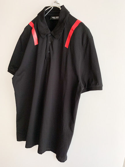 【 NeIL Barrett 】Tape design Polo Shirts