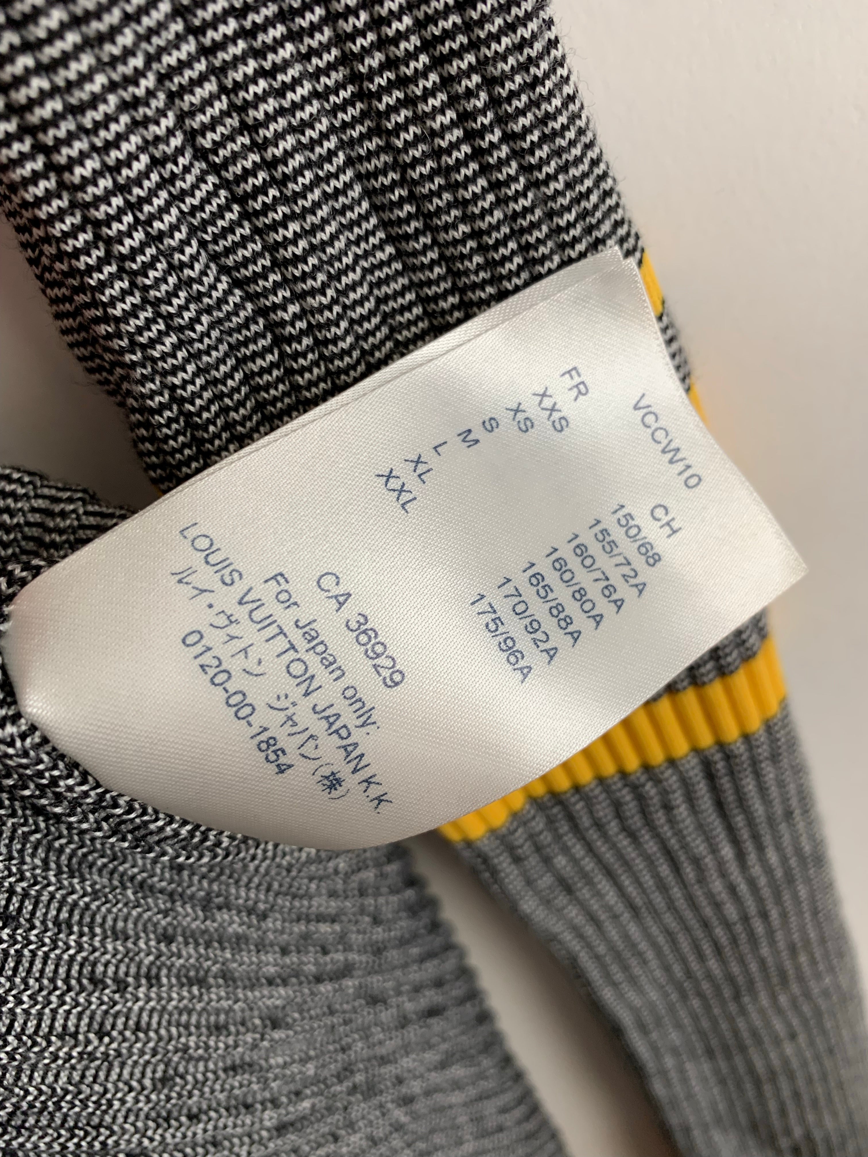 【 LOUIS VUTTON 】RIB TURTLE NECK  KNIT