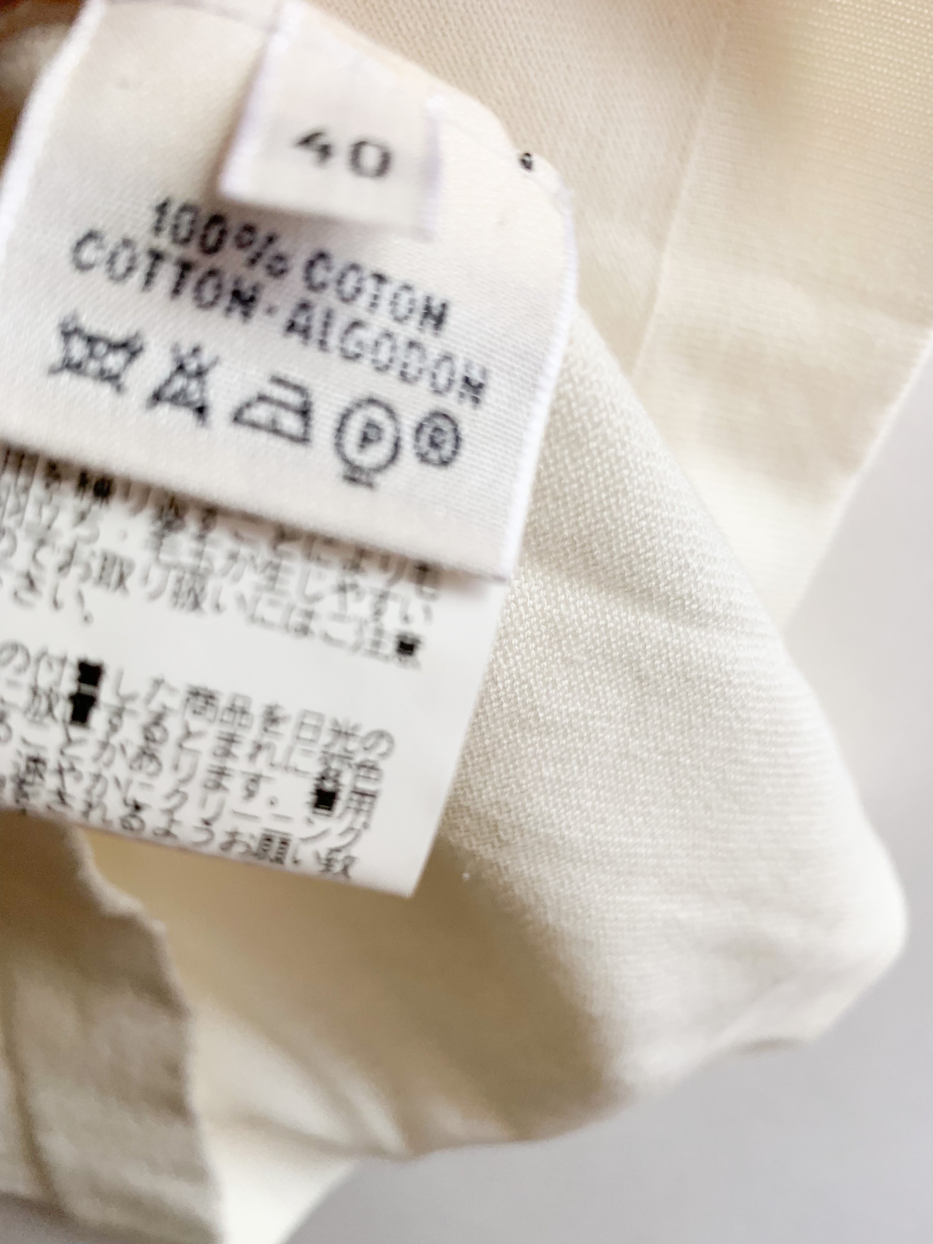 【 HERMES  】  Margiela Design Tank Top