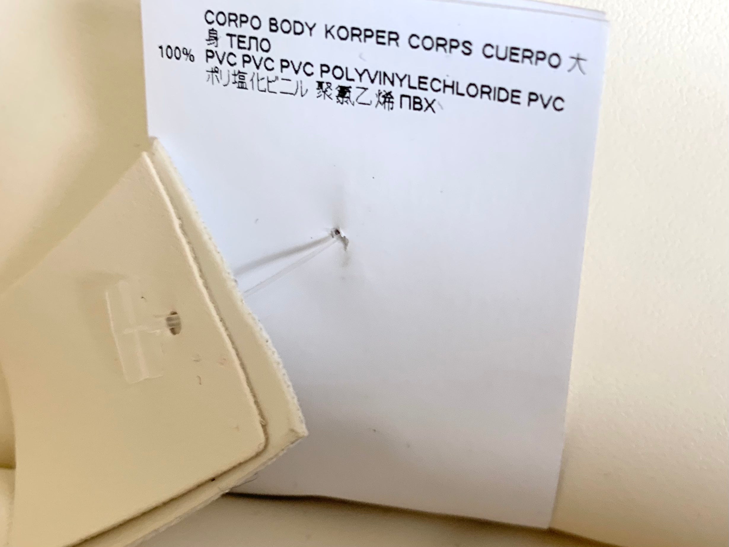 【 MM6 Maison Margiela 】Pvc Logo toto Bag