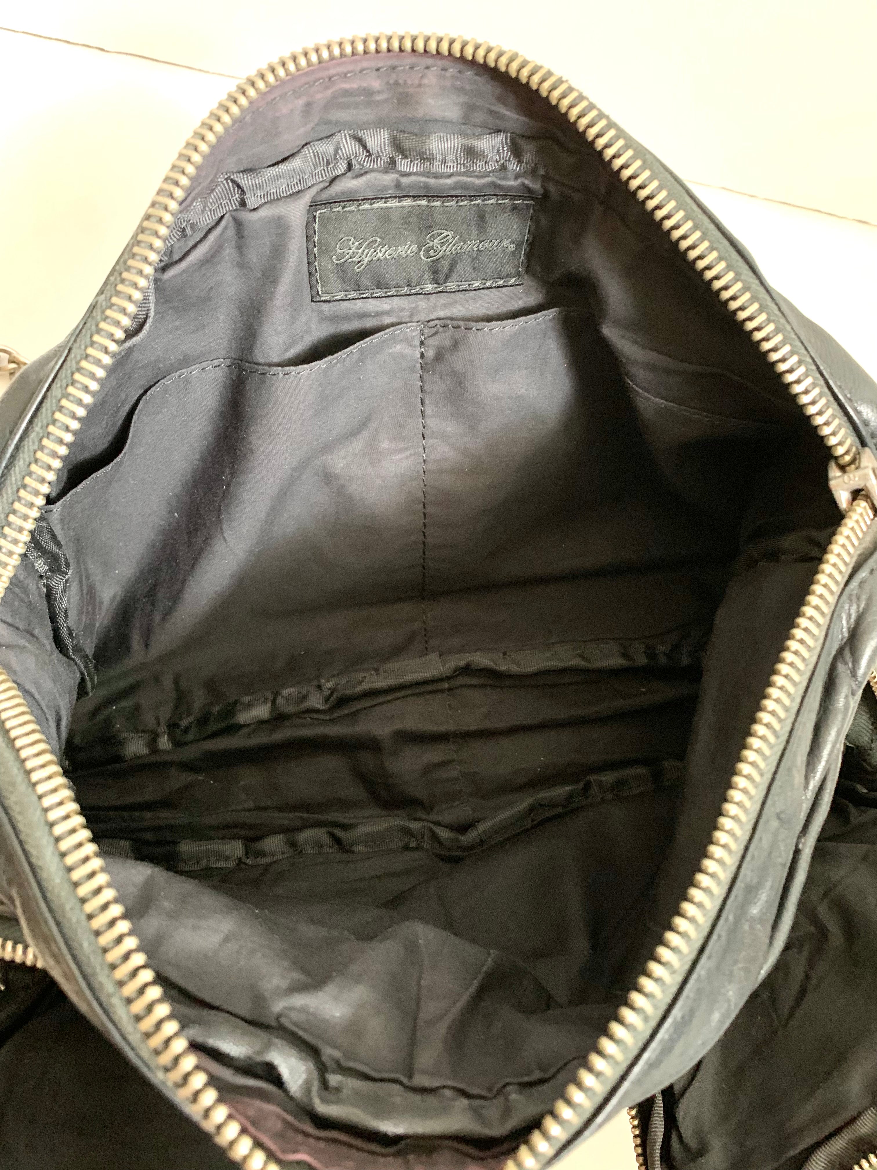 【 HYSTERIC GLAMOUR 】Chain Leather shoulder Bag