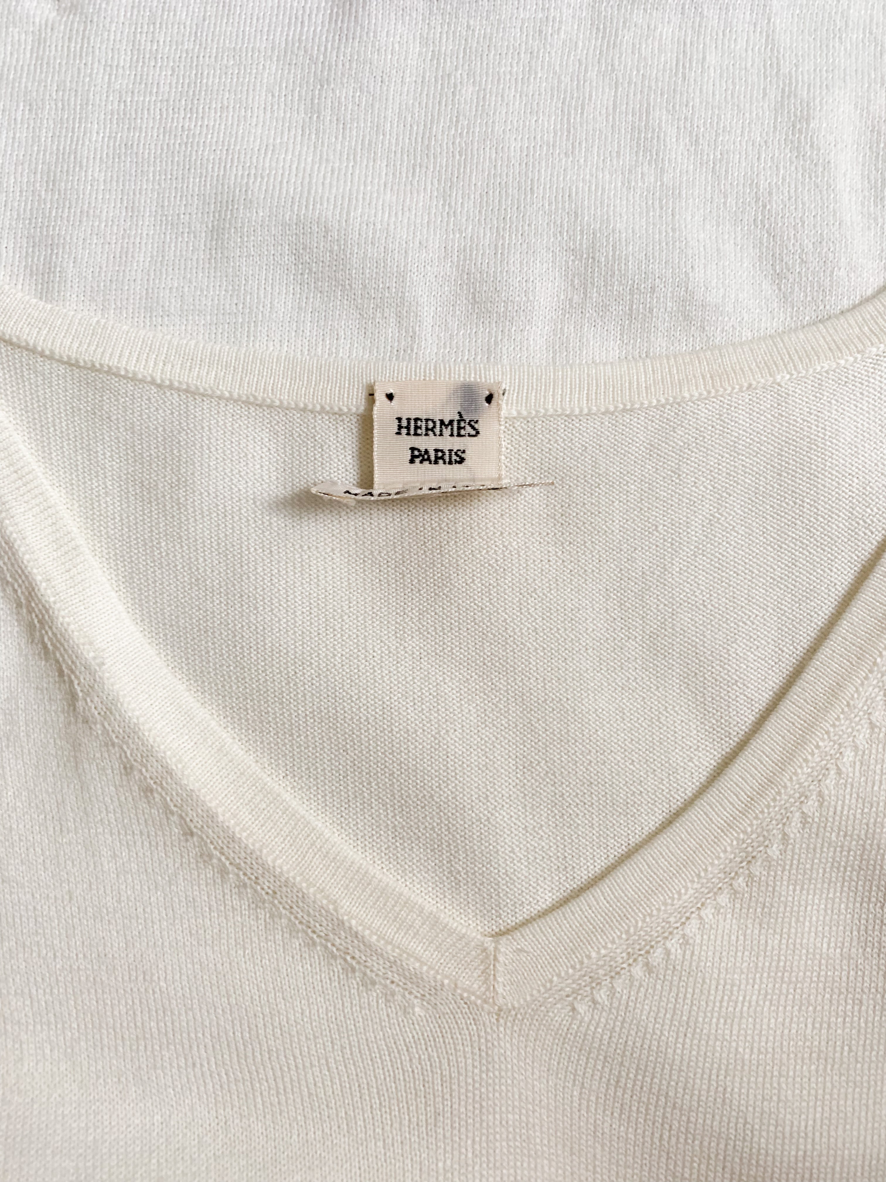 【 HERMES  】  Margiela Design Tank Top