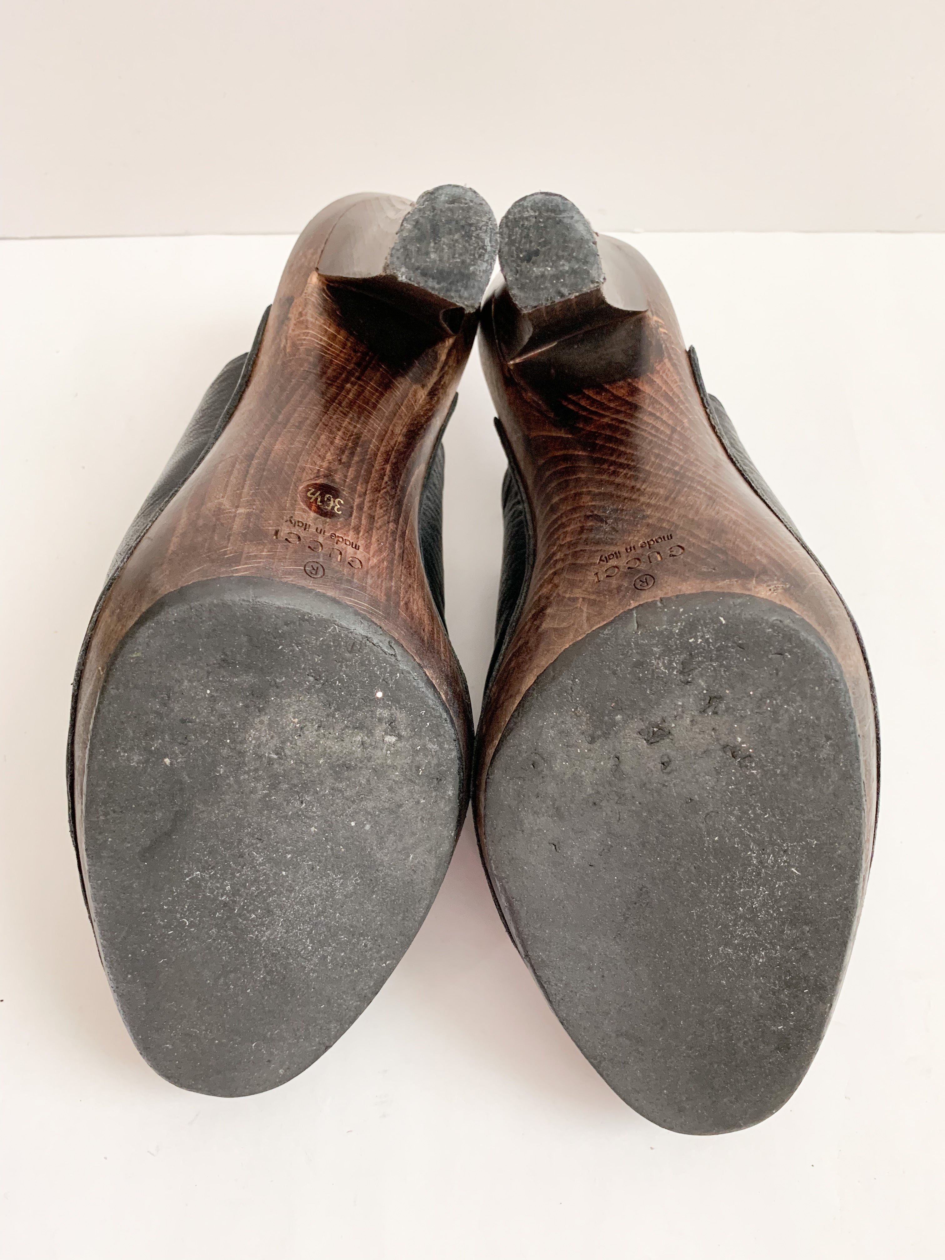 【 GUCCI 】HORSE BIT SABOT SANDALS