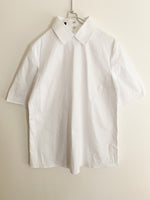 画像をギャラリービューアに読み込む, 【 JIL SANDER NAVY 】 PULL OVER Short Sleeve Shirts
