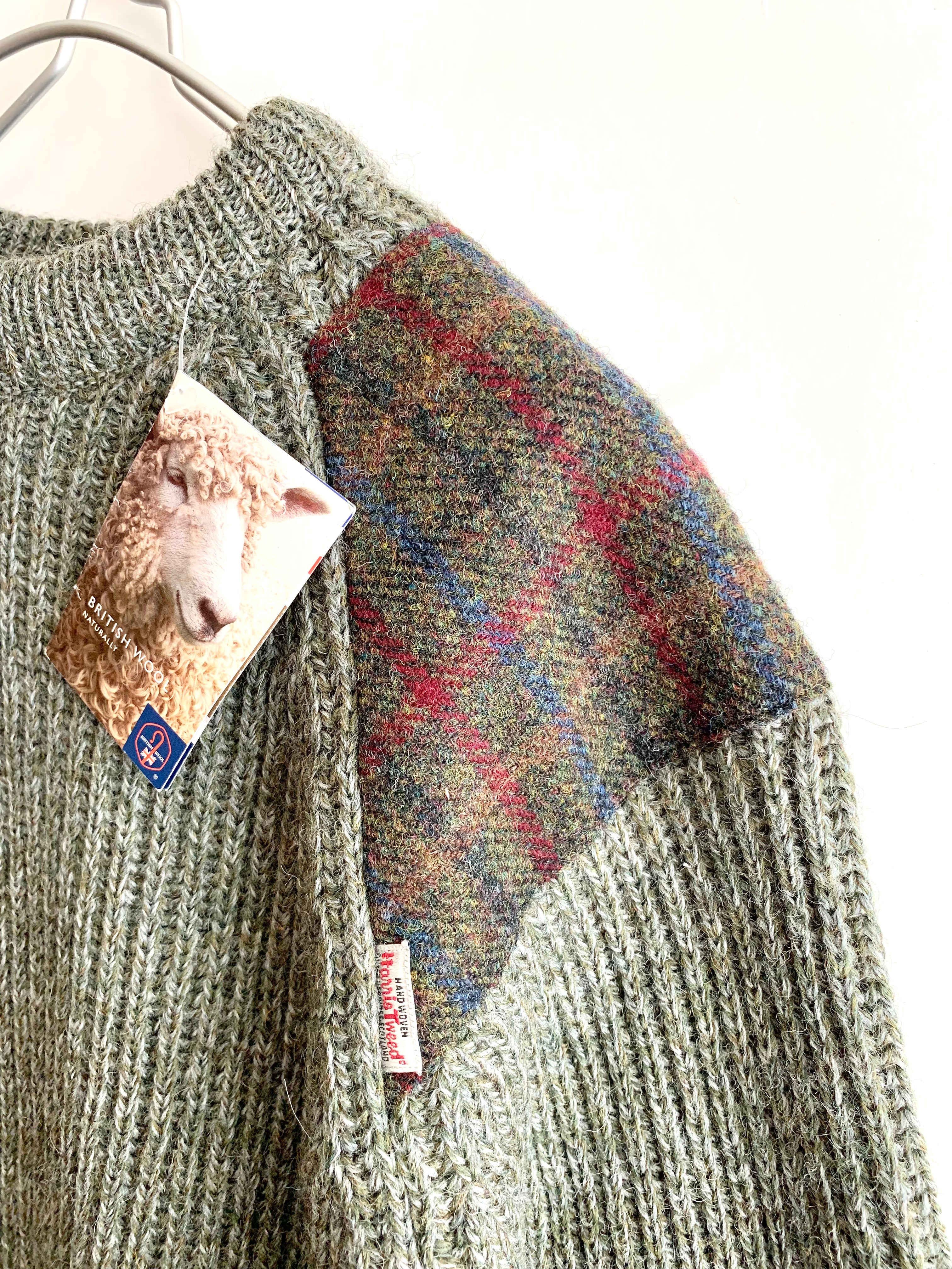 【 NIFFI 】Harris Tweed Design Knit