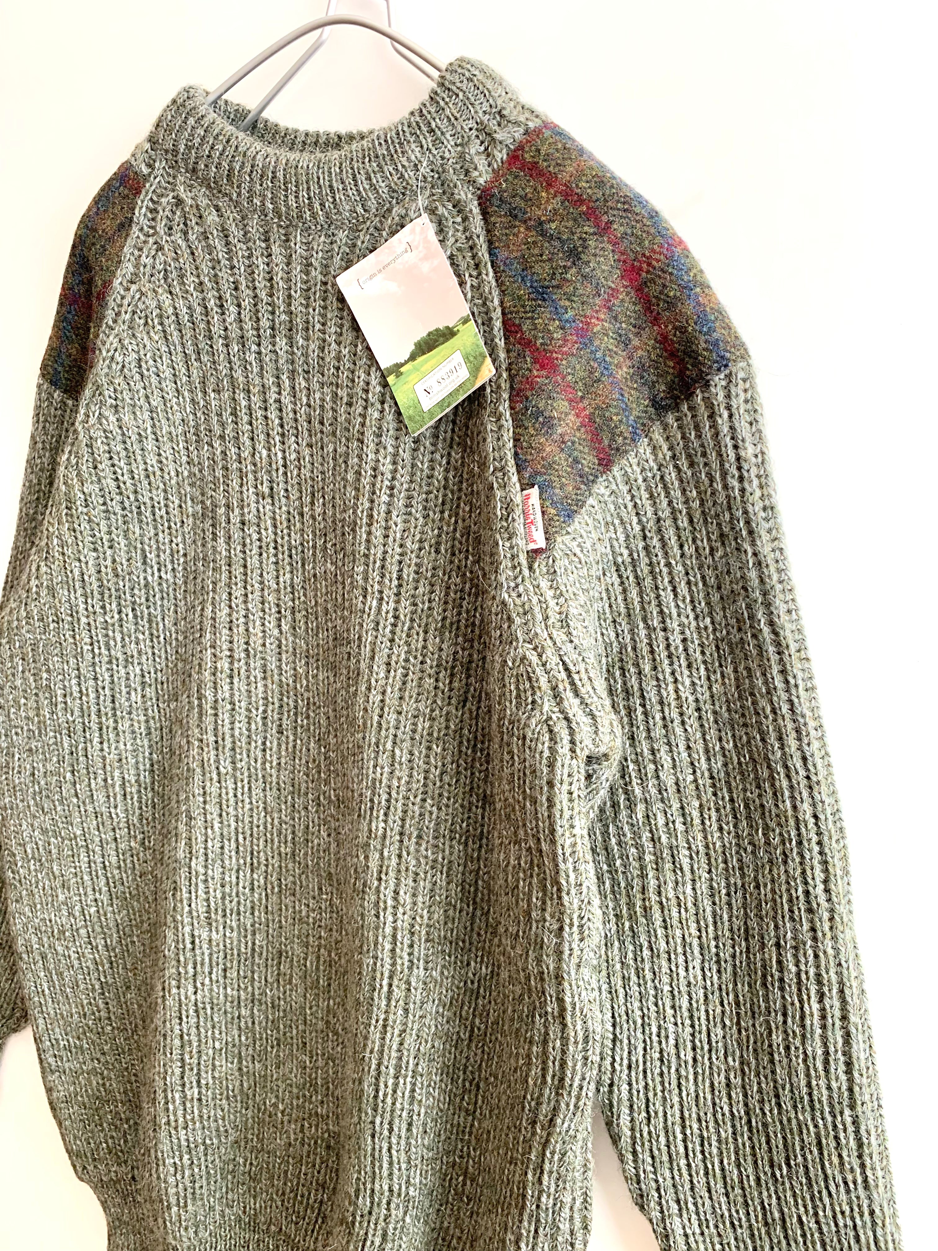 【 NIFFI 】Harris Tweed Design Knit