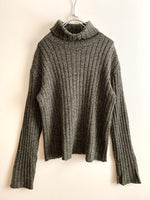 画像をギャラリービューアに読み込む, 【 90s agnès b. HOMME 】Turtleneck Rib Knit
