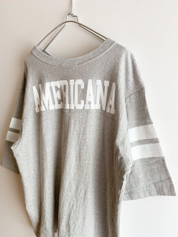【 AMERICANA 】 football T-Shirts