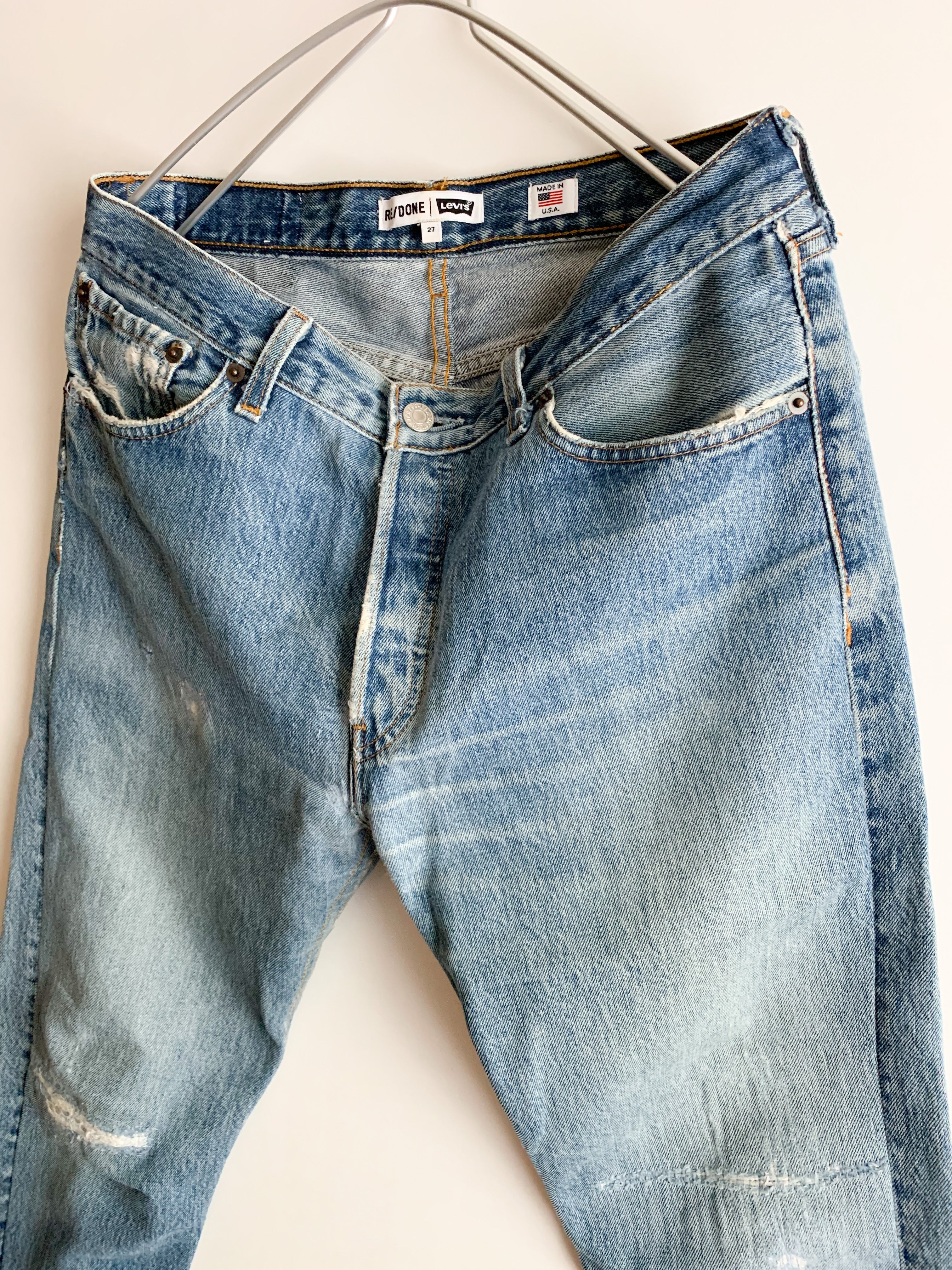 【 Re/done  】Remake Denim Pants