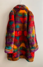 画像をギャラリービューアに読み込む, 【 VINTAGE 】  MULCH  COLOUR FAKE FUR COAT
