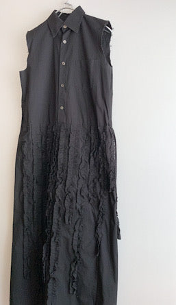 【 90s JUNYA WATANABE COMME des GARÇONS 】No Sleeve Design Long one pieces
