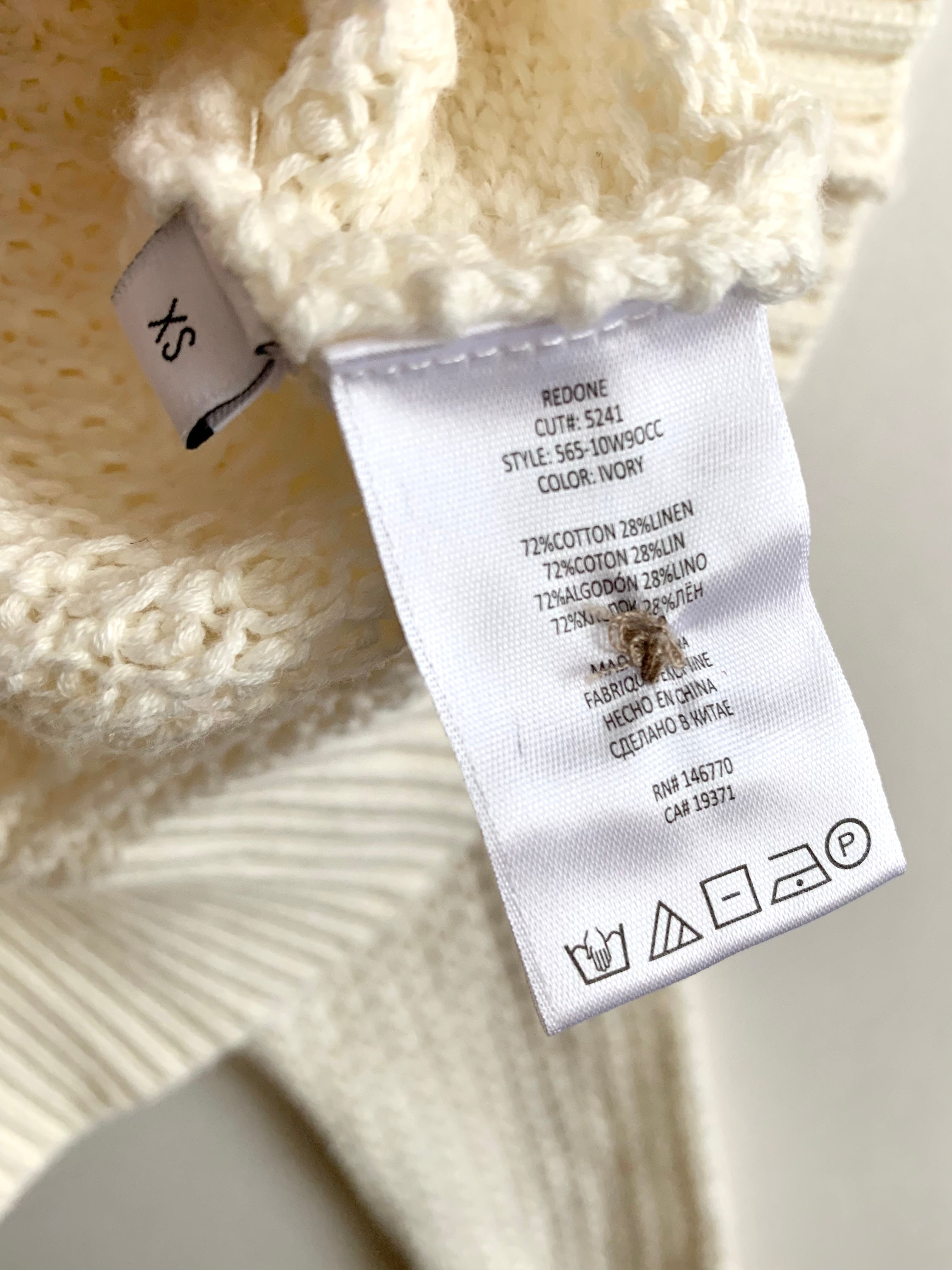 【 Re/done 】Over Size cropped 90s Cardigan