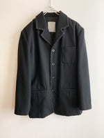 画像をギャラリービューアに読み込む, 【 90s WORK SHOP Yohji Yamamoto 】Stitch Design Wool Jacket
