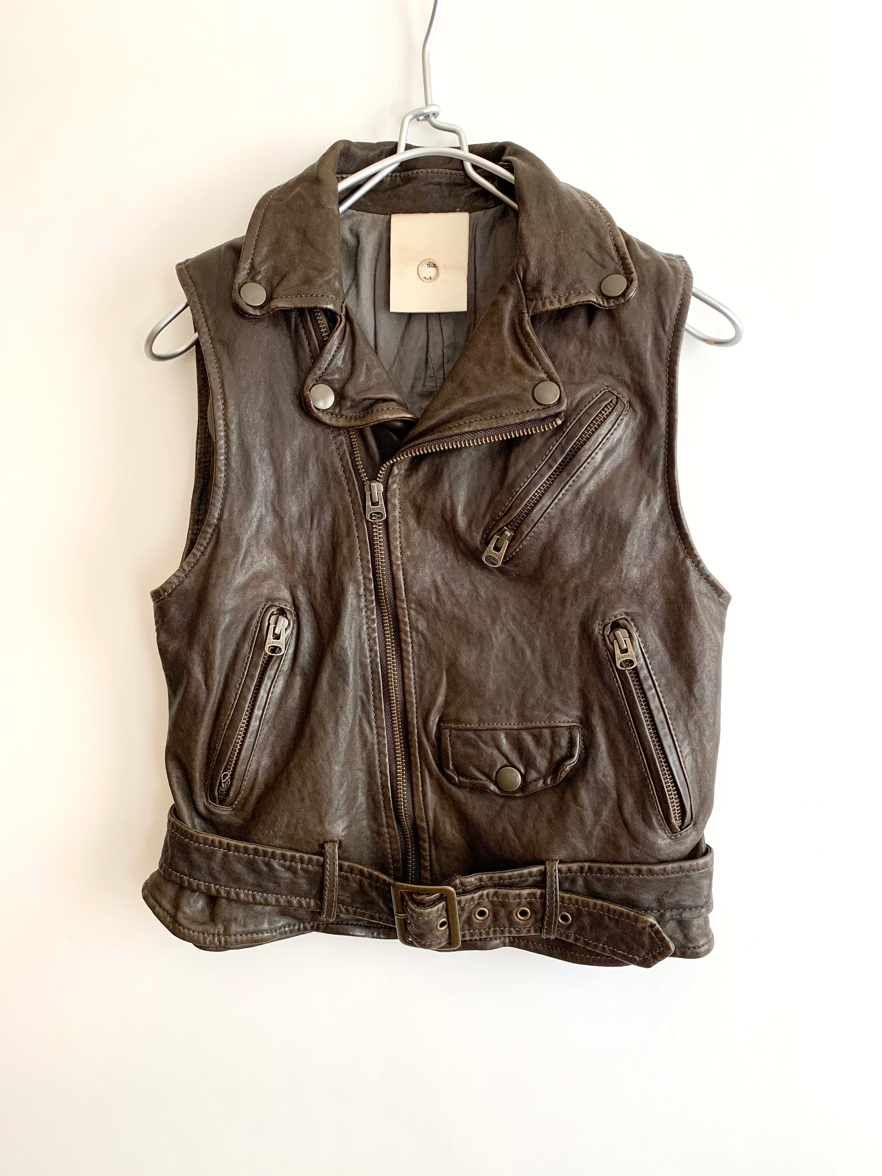 【 beautiful people 】Riders Vest