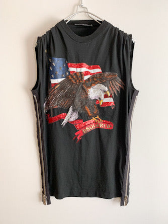 【 DSQUARED2 】 American No-Sleeve T-shirts