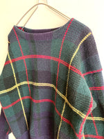 画像をギャラリービューアに読み込む, 【 POLo by Ralph Lauren 】Plaid pattern Knit

