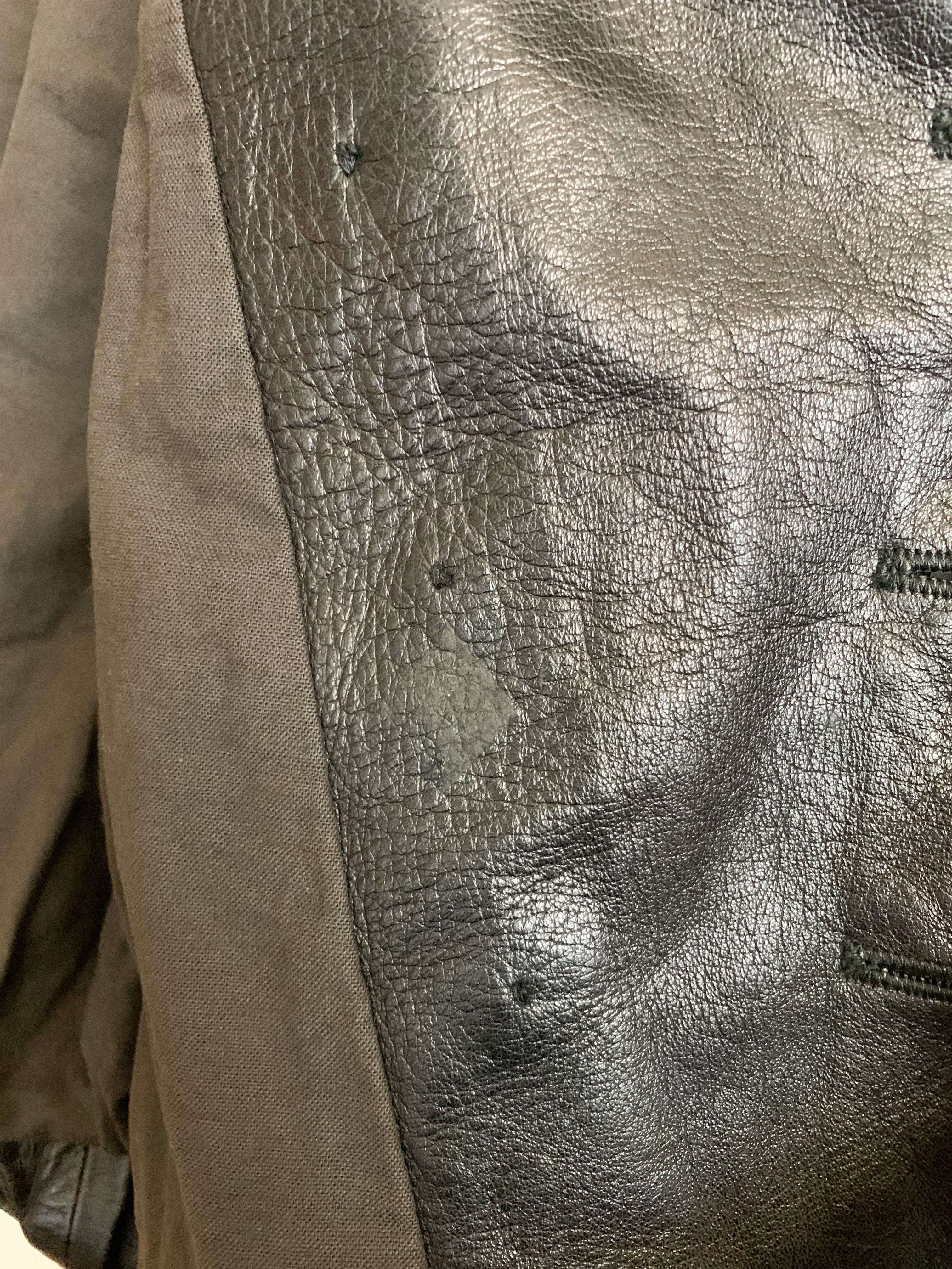 【 agnes b. SPECIAL 】 Napoleon Style Leather Jacket