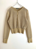 画像をギャラリービューアに読み込む, 【 ALEXANDER McCEEN 】Cotton Knit Cardigan
