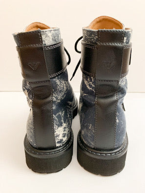 【 EMPORIO ARMANI 】Bleach Design Dnime Boots