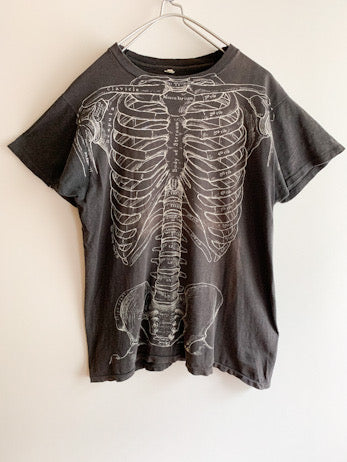 【 Vintage Leslie Arwin 】 Skeleton T-shirts