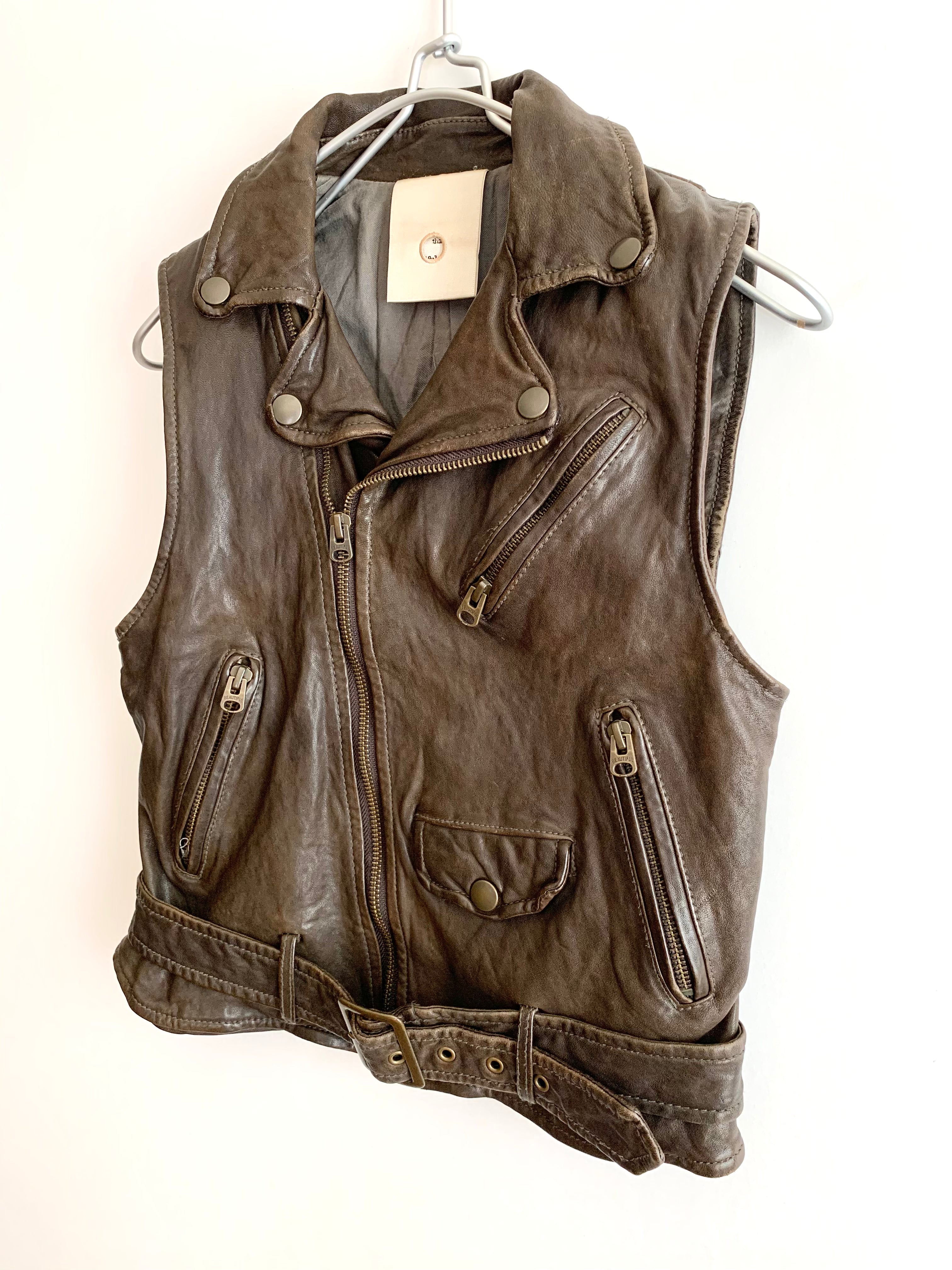 【 beautiful people 】Riders Vest