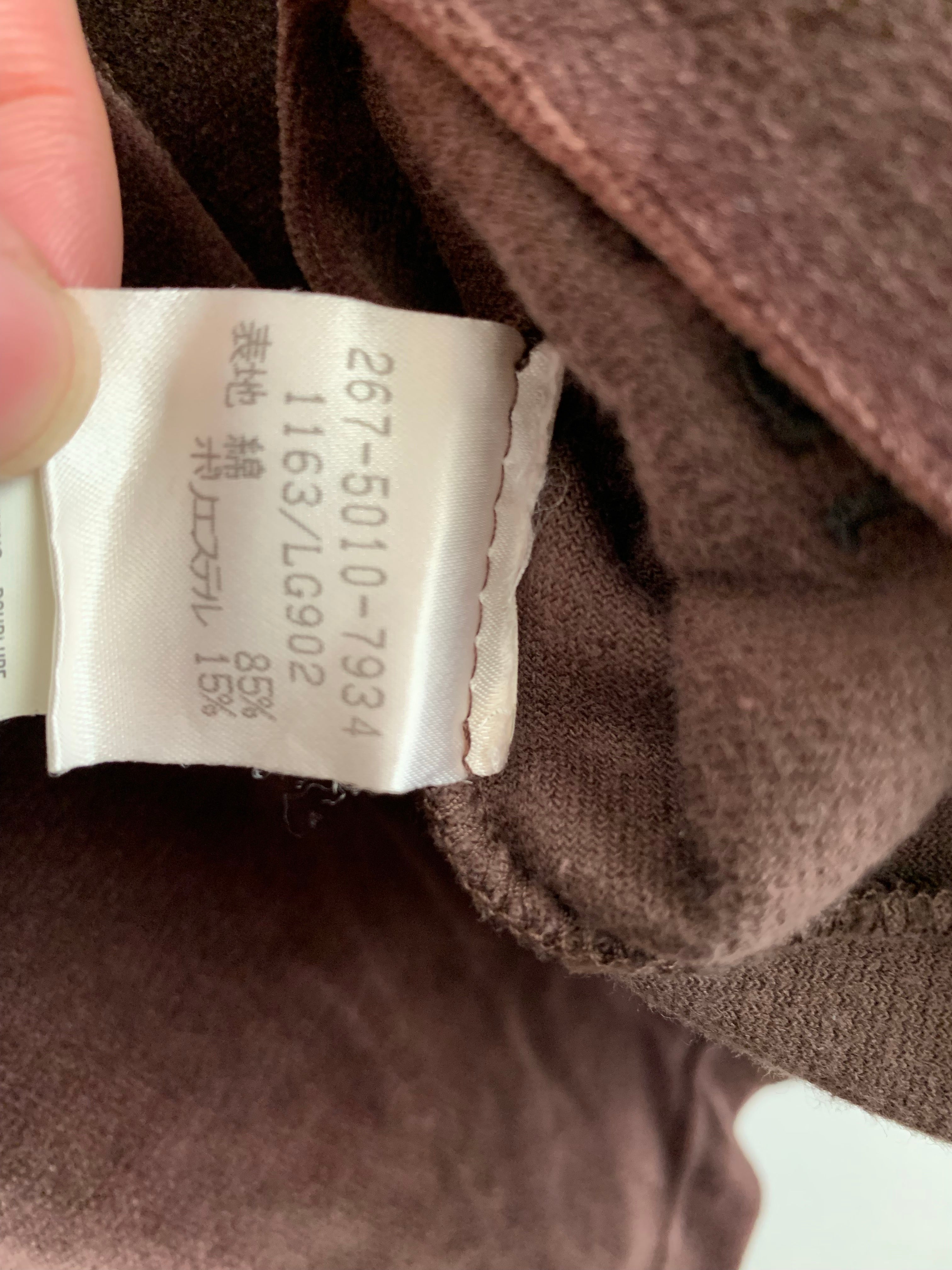 【 GUCCI 】VELVET JACKET