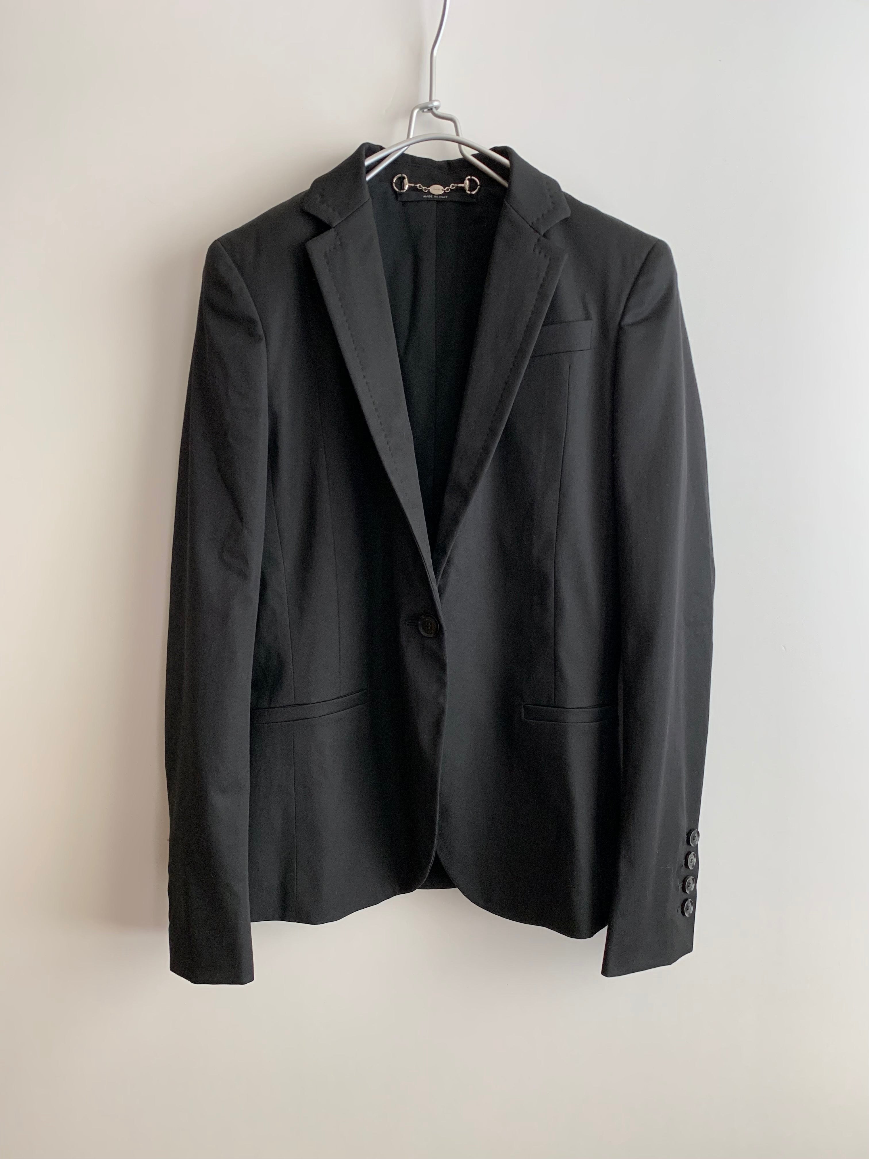 【 GUCCI 】HORSE BIT  RACE UP  TAILORED JACKET