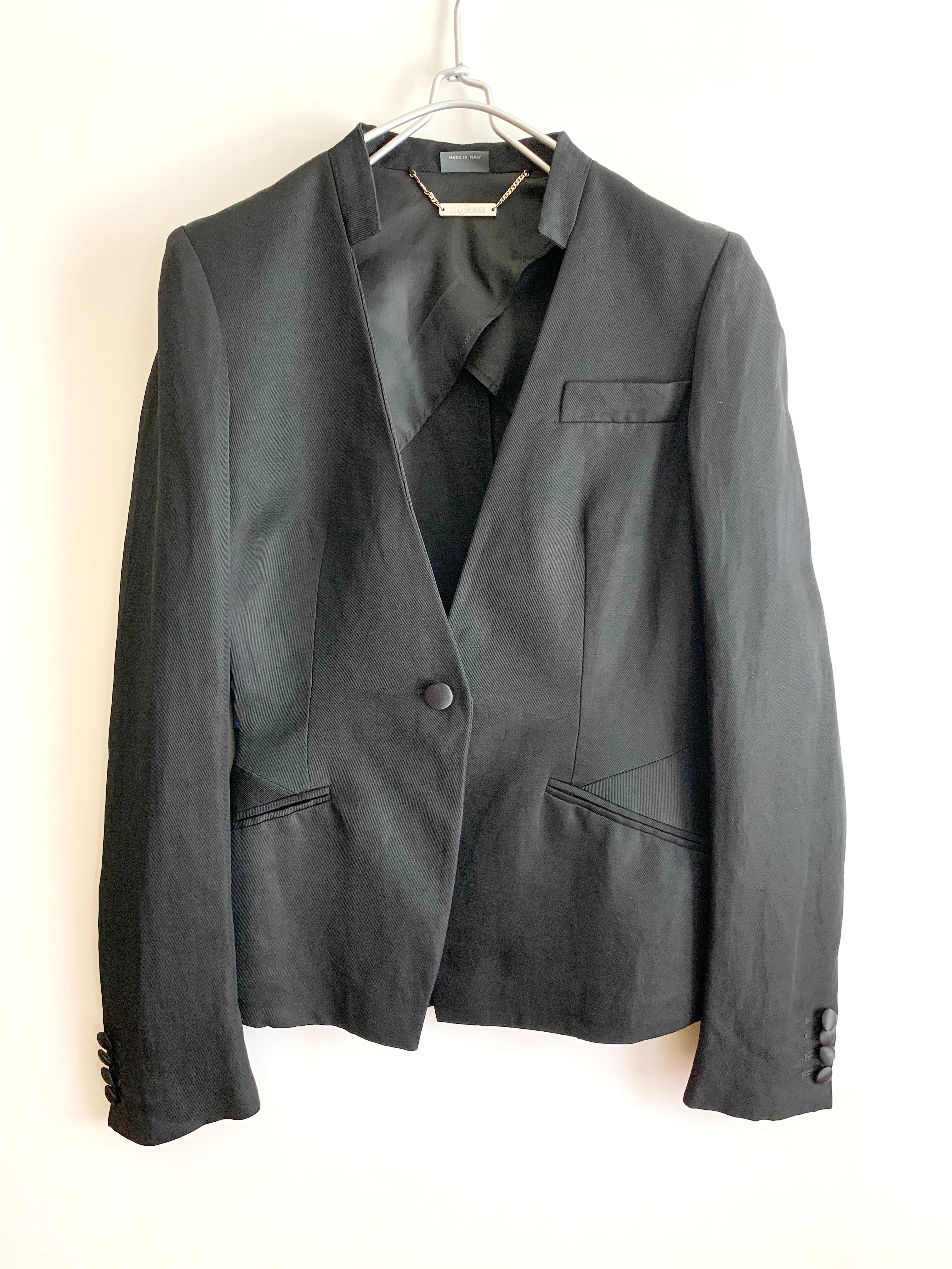 【 ALEXANDER McQEEN 】Linen Jacket
