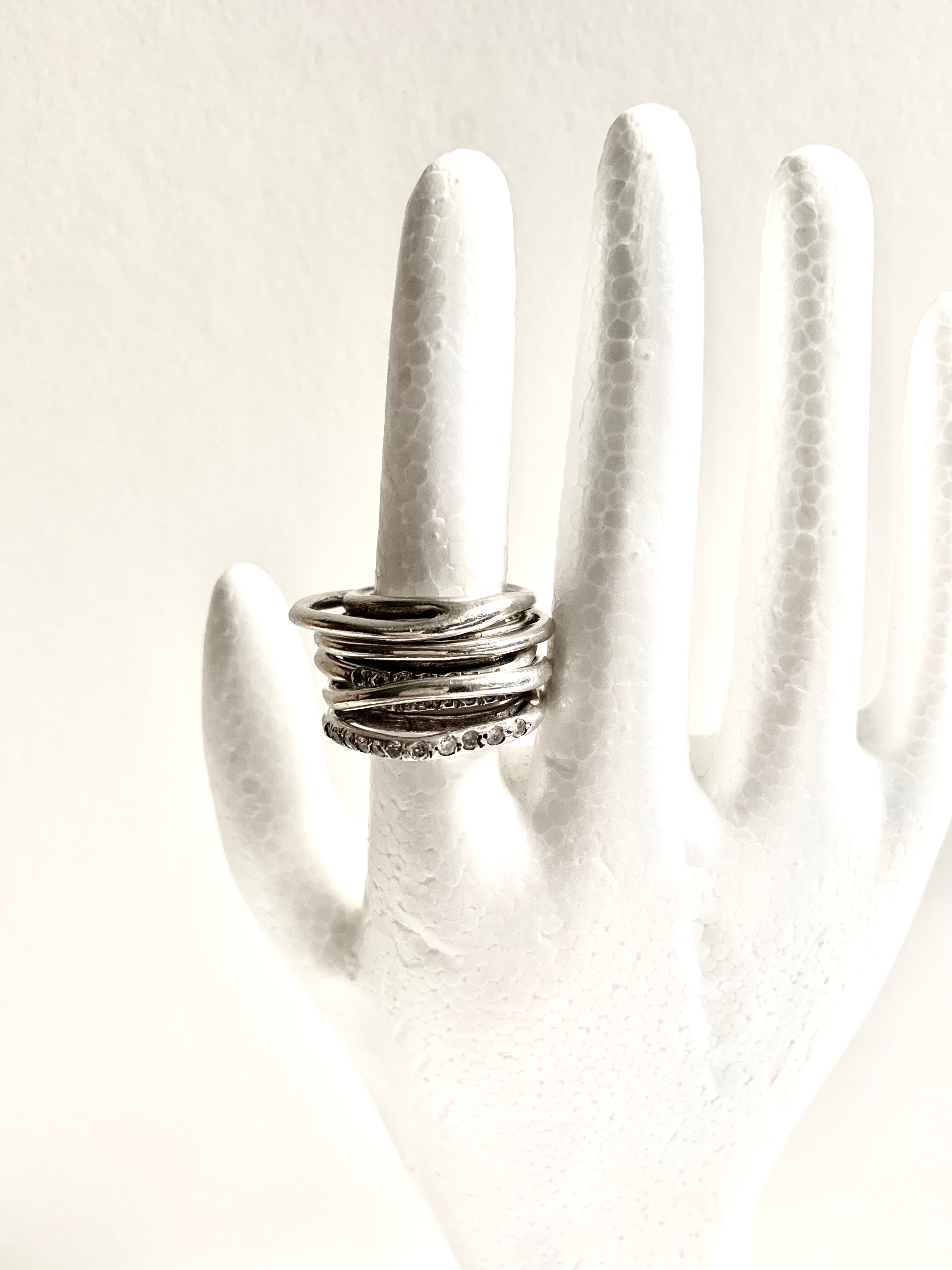 【 IOSSELLIANI 】Puzzle Five Ring