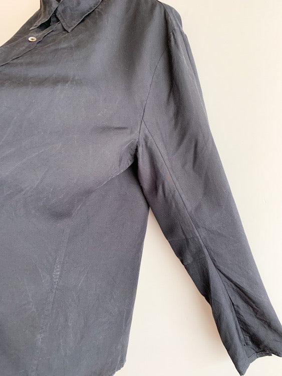 【 Y's yohji yamamoto 】 Silk pullover Shirts